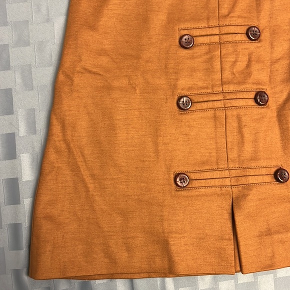 [Diane Von Furstenberg] Brown Wool Skirt - Picture 7 of 12